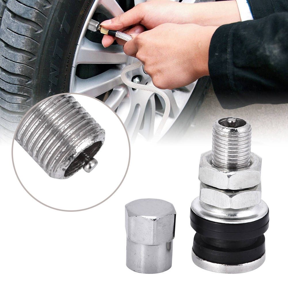 10pcs TR161 Metal Car Truck Motorcycle Bolt In Tire Tyre