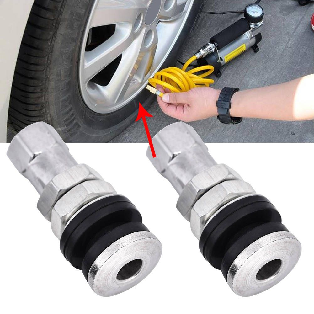 10pcs TR161 Metal Car Truck Motorcycle Bolt In Tire Tyre