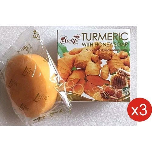 Tumeric With Honey Soap (3 Pc)