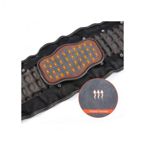 2 In 1 Heat Massage Decompression Lumbar Support Belt
