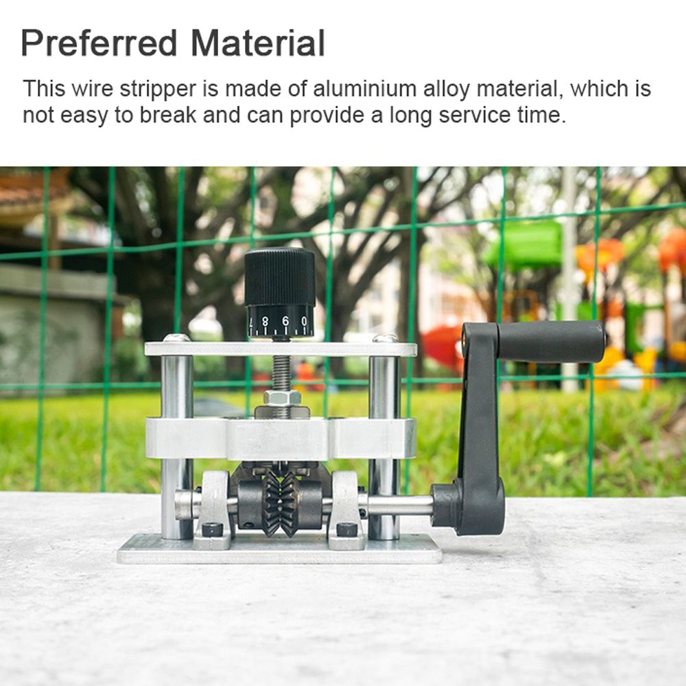 Portable Household Wire Stripper Aluminium Alloy Manual