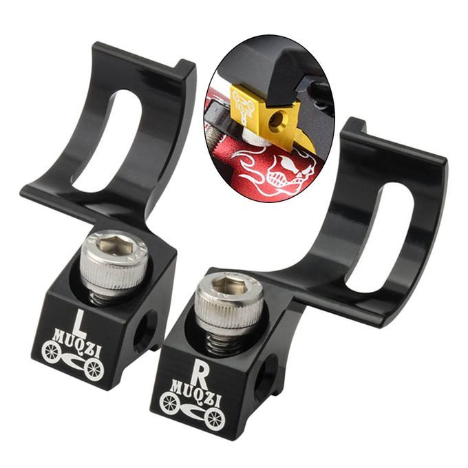 Bike Brake Level Triggers Shifter Adapter Shift Mount Black Left Right