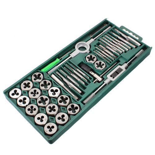 SD 40pcs Alloy Tap And Die Tools Set Combination Thread Taps/Dies