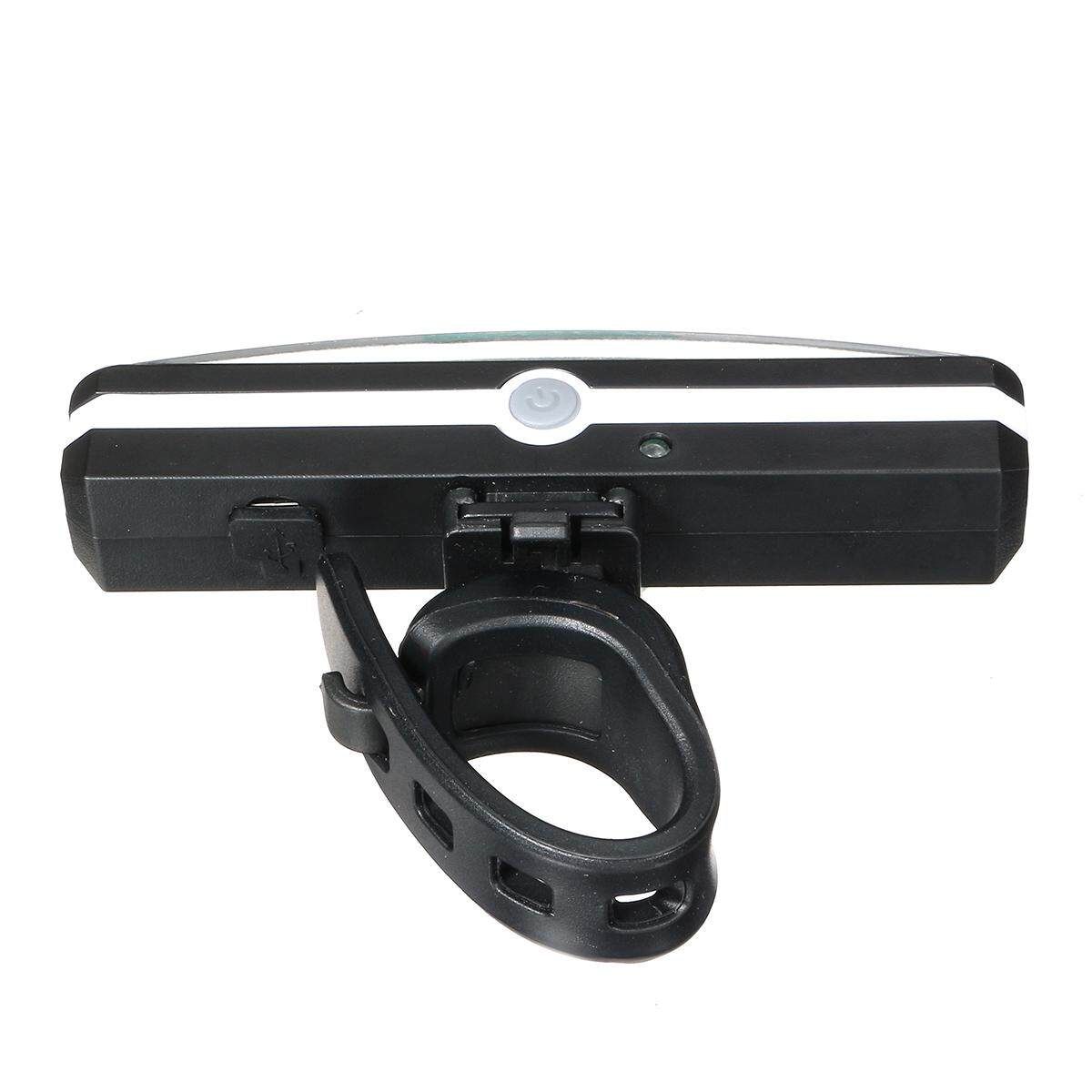 USB Rechargeable Bike Bicycle Cycling Tail Rear USB Safety Warning Light Lamp #white White