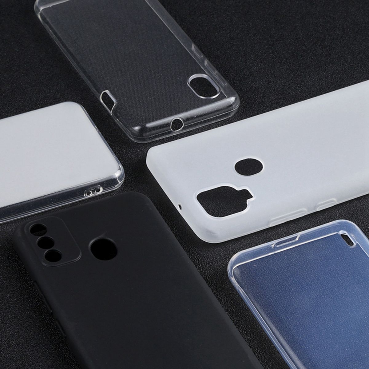 TPU Phone Case For Infinix Zero 8 / X687(Full Transparent)