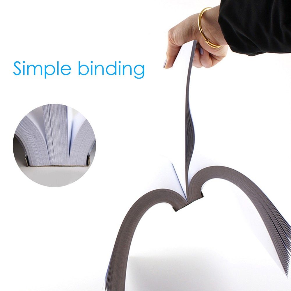10pcs/Set A4 Hot Melt Adhesive Envelope Bookbinding Machine