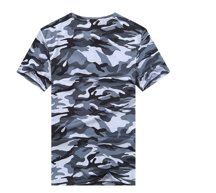 Men Outdoor Sports Run Gym Work Out O-neck Short Sleeve Jersey T Shirt