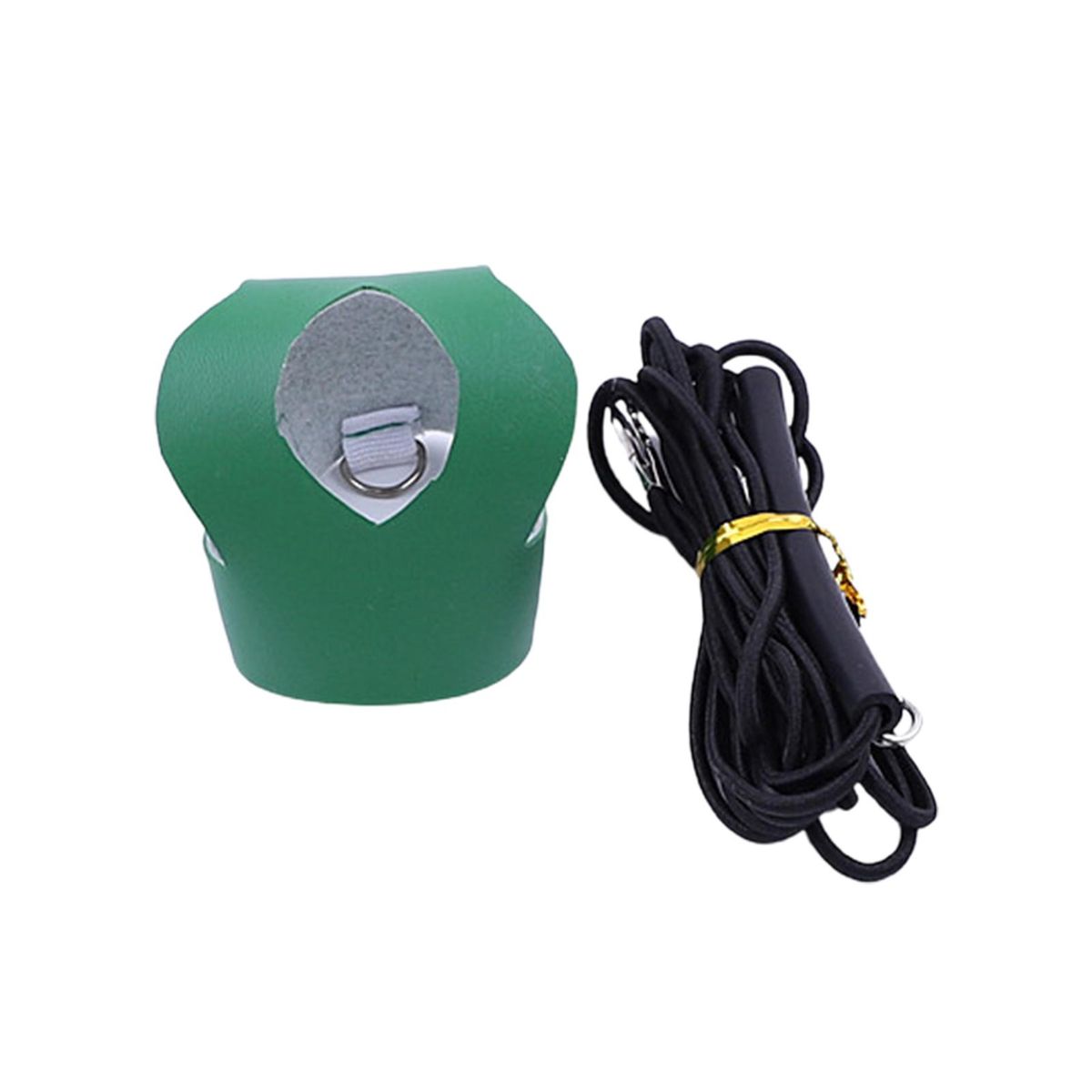 Bird Harness Parrot Bird Harness Leash Flying Rope Green