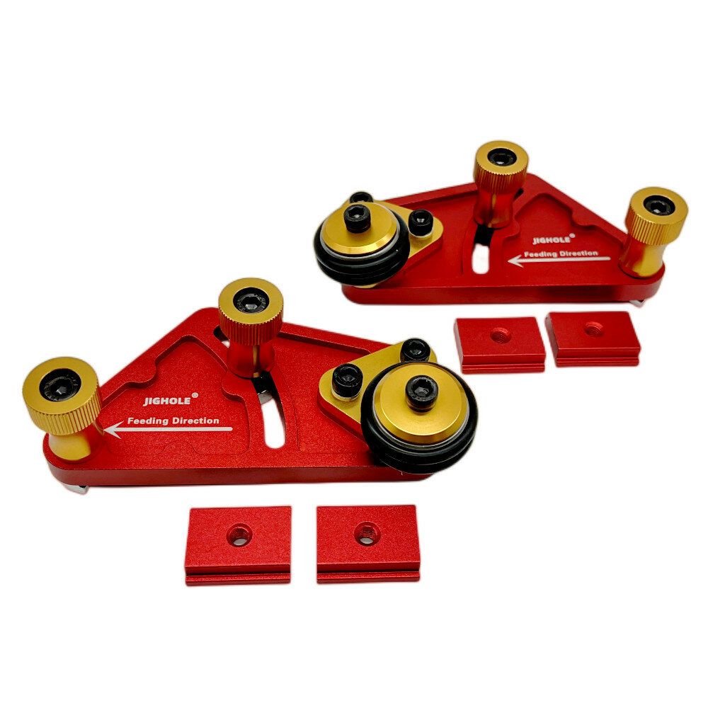 Upgraded Bearing Roller Feeder Aluminum Alloy Feather Loc