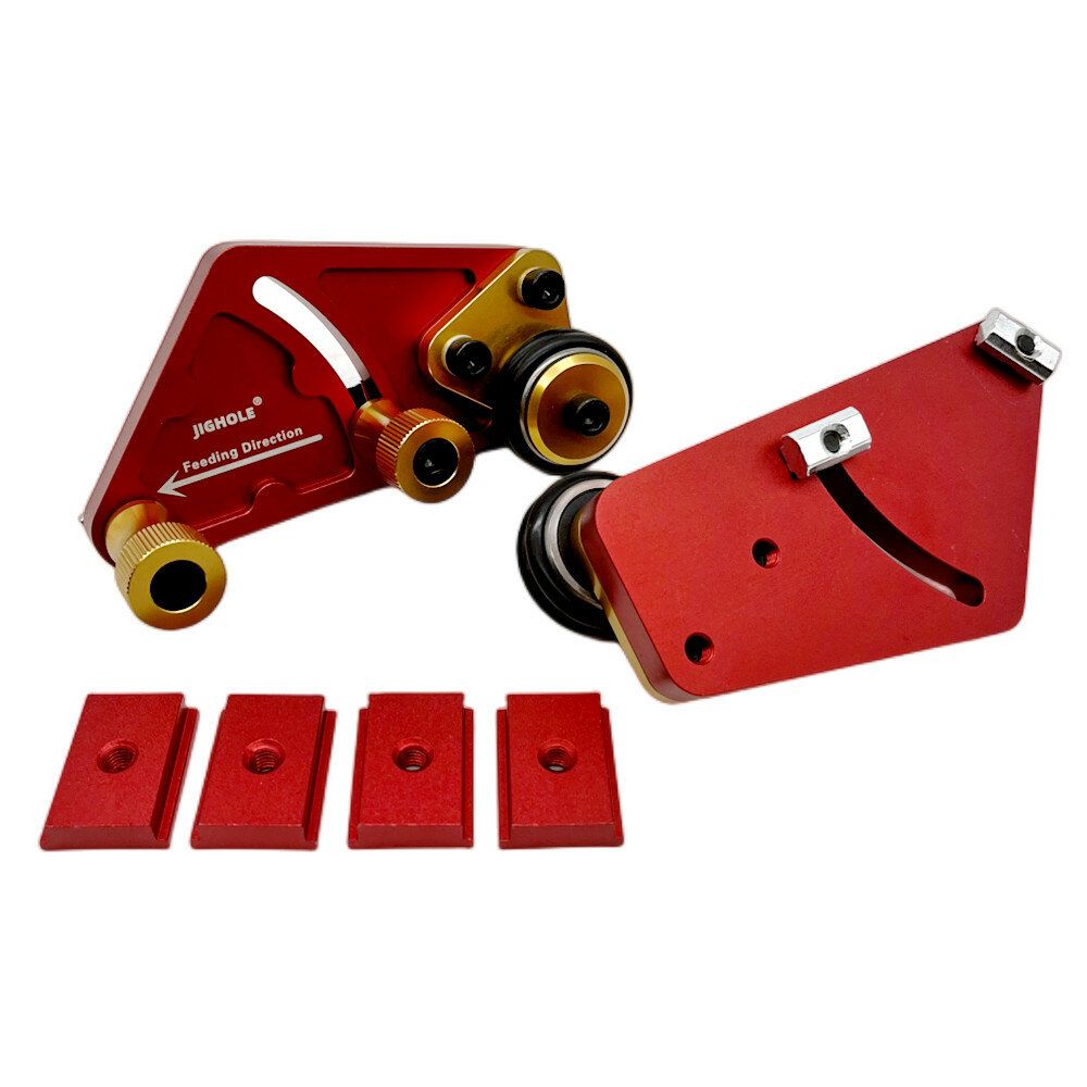 Upgraded Bearing Roller Feeder Aluminum Alloy Feather Loc