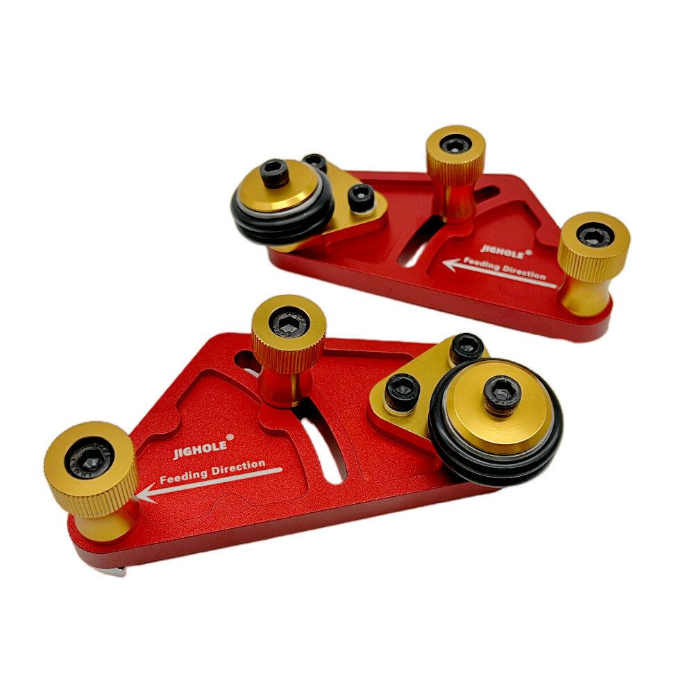 Upgraded Bearing Roller Feeder Aluminum Alloy Feather Loc