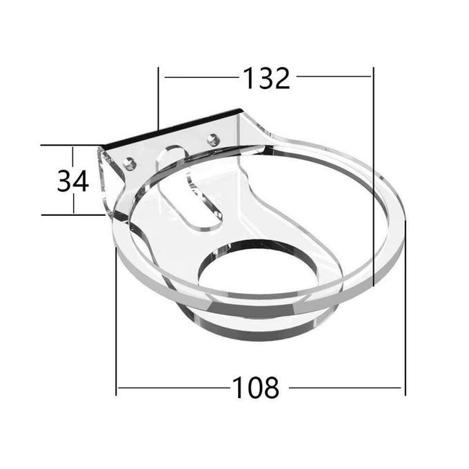 Mini Compact Wall Shelf Holder Stand Sturdy For  Home Pod Smart