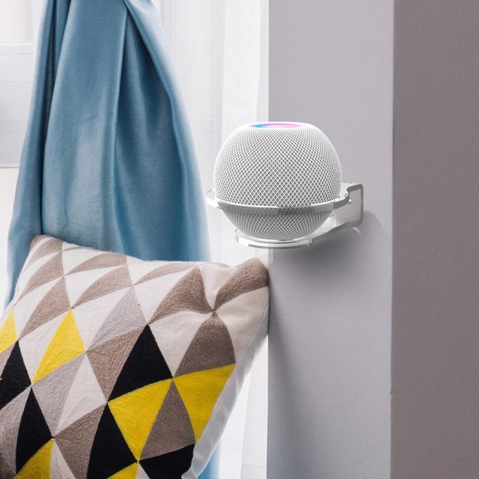 Mini Compact Wall Shelf Holder Stand Sturdy For  Home Pod Smart