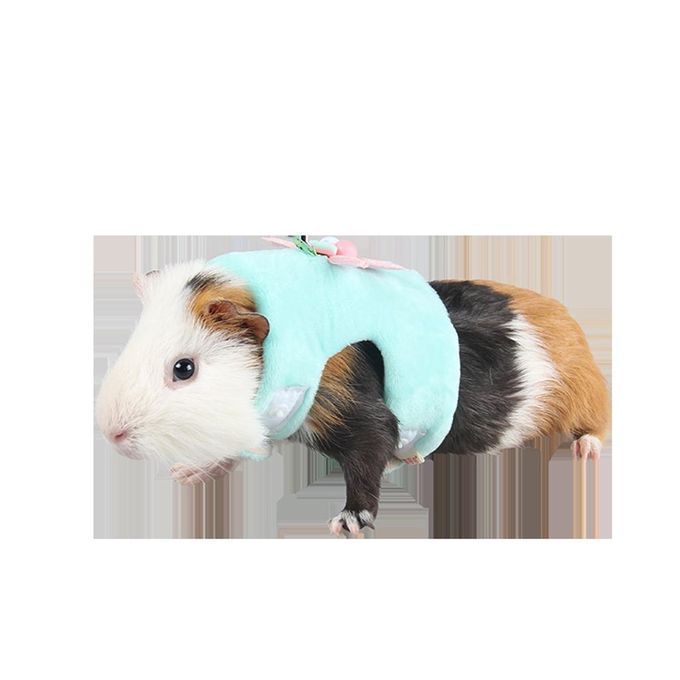 2pcs Soft Small Animal Pet Hamster Chinchilla Harness Vest Leash Lead