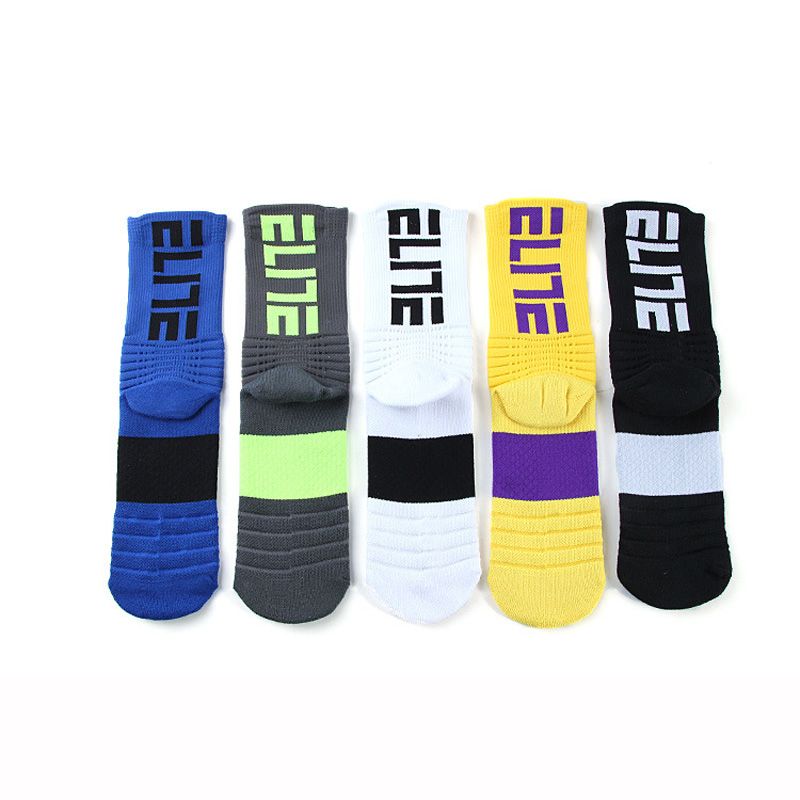 Mens 5 Pairs Anti Slip Football Socks,Non Slip Football Sports Grip Socks