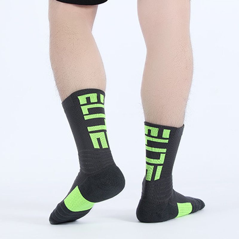 Mens 5 Pairs Anti Slip Football Socks,Non Slip Football Sports Grip Socks