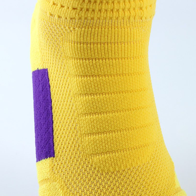 Mens 5 Pairs Anti Slip Football Socks,Non Slip Football Sports Grip Socks