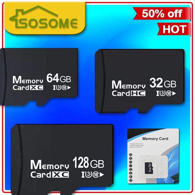 32MB-512GB Memory Card Mobile Phone High-speed Mini SD Card