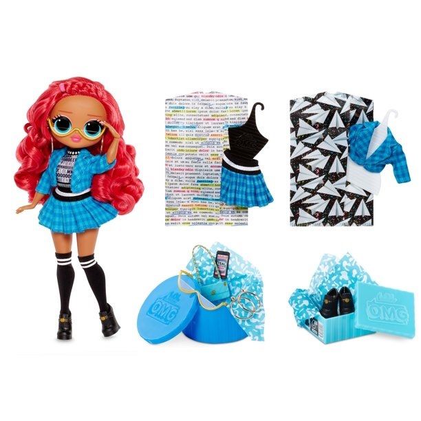OMG 2-Pack Da Boss & Class Prez Fashion Dolls 2-Pack Bundle With 20 Surprises Each