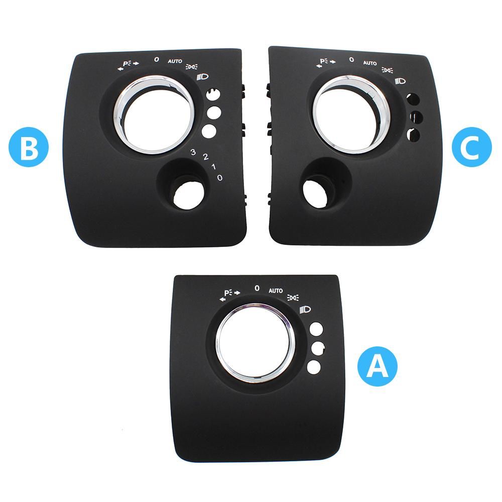 RHD Right Hand Driver Cars Front Headlight Switch Cover Trim For Mercedes Benz W164 ML GL 300 350 450 500 2005-2011