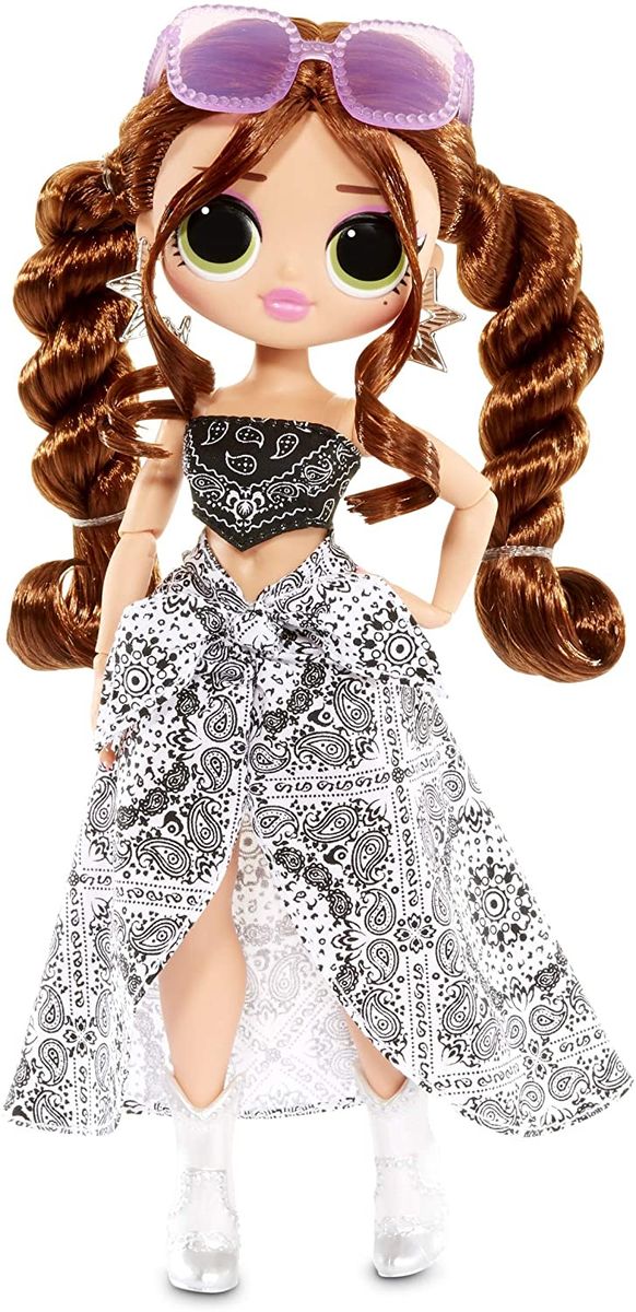 OMG Remix Lonestar Fashion Doll, Plays Music With Extra Outfit, 25 Surprises