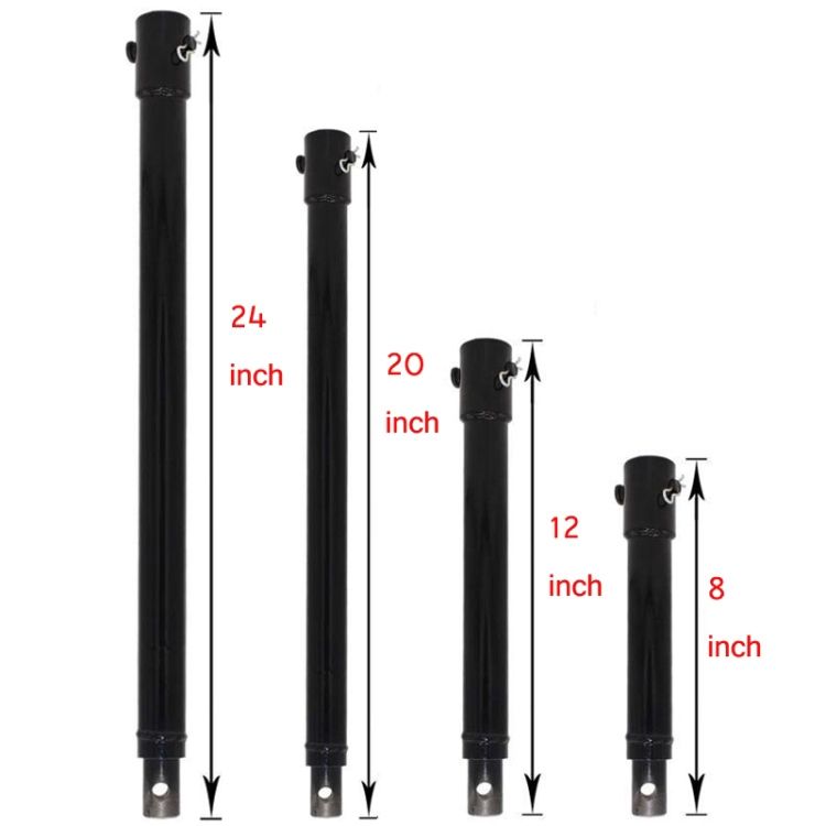 Garden Hand  Tool 50cm Planting Machine Drill Bit Extension Rod