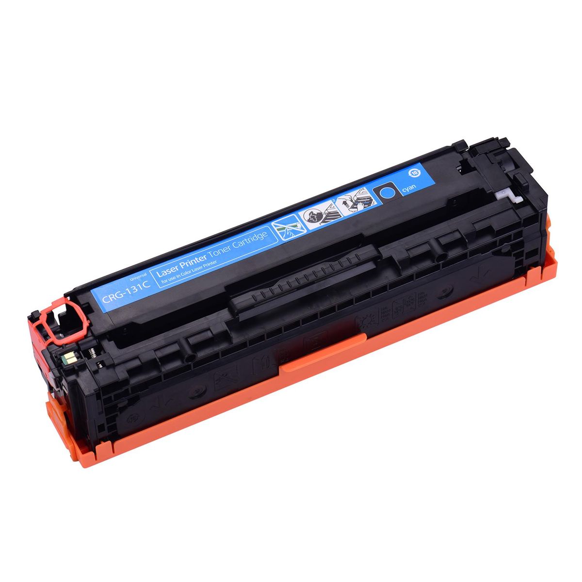 Compatible Toner Cartridge Replacement for CRG-131 Toner with Chip Compatible with LBP7100Cn/LBP7110Cw/iC MF8230Cn/MF8280Cw/MF8250Cn/MF628Cw/MF623Cn/MF624Cw/MF626Cn Printer(Cyan,1 Pack)