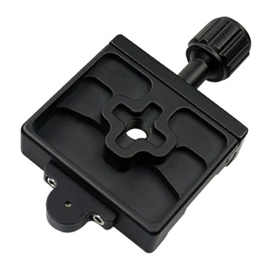 Dual-use Knob Quick Release Clamp Adapter Plate Mount