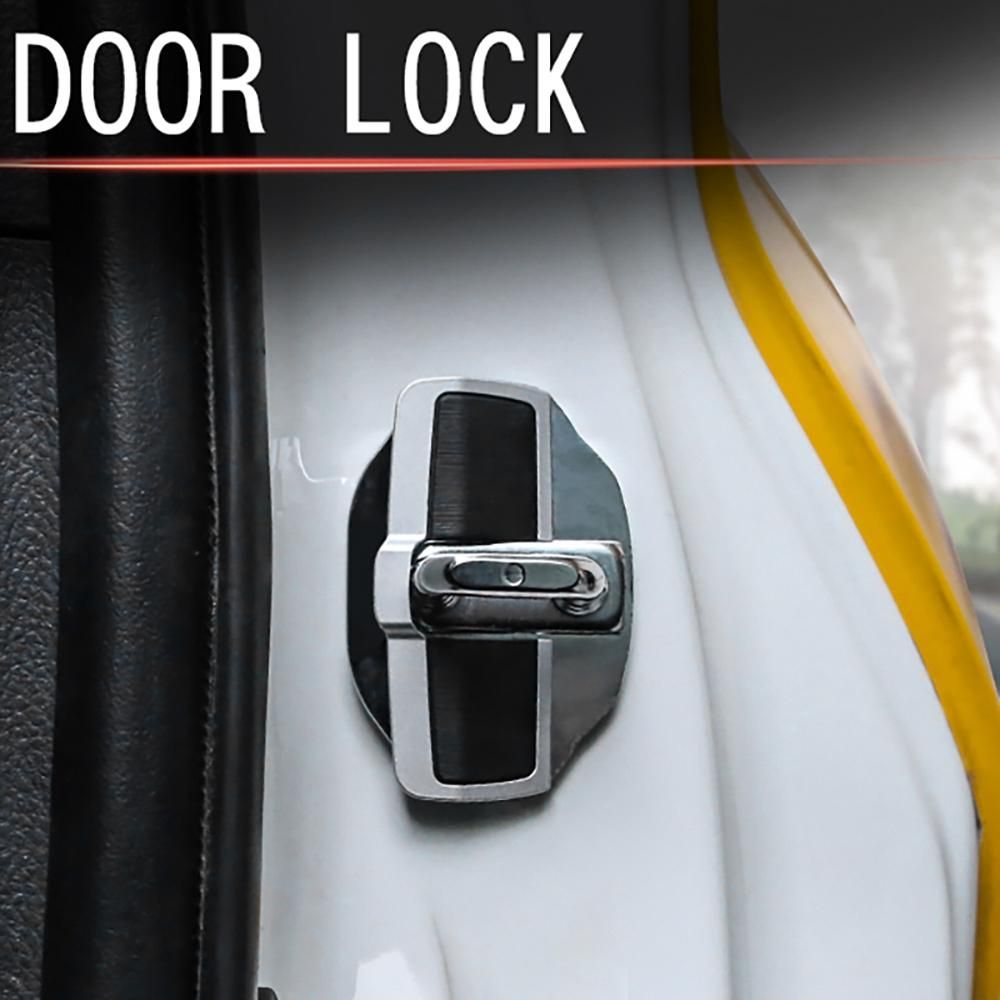 1 Set Door Stabilizer Door Lock Protector Latches Stopper Covers for Accord Odyssey