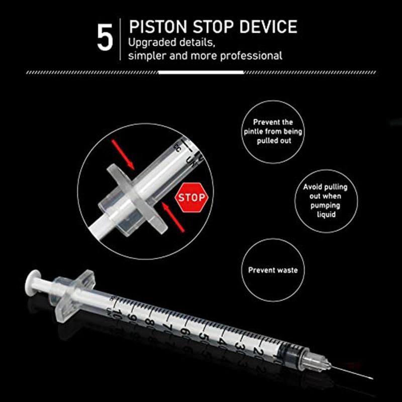 Insnlin Syringe with Needle 30G 1Ml/Cc 1/2-Inch (13Mm)