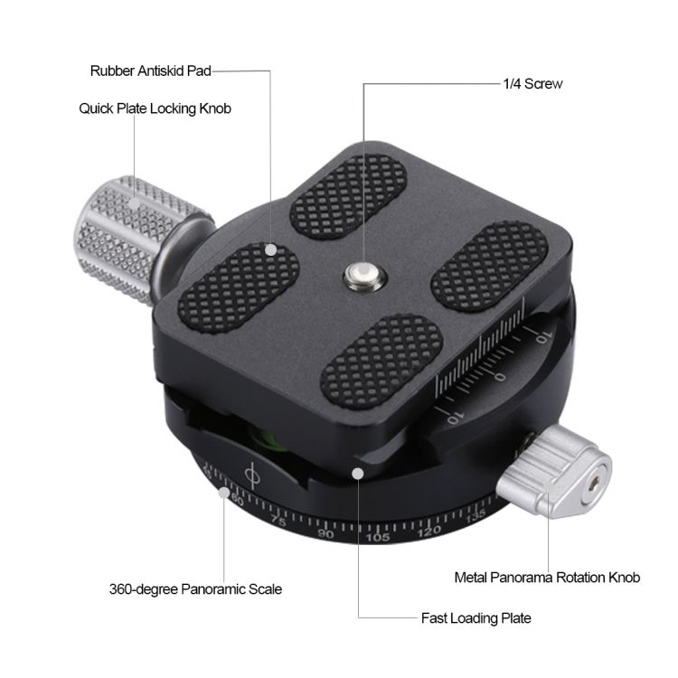 Aluminum Alloy Quick Release Plate For Panoramic Head
