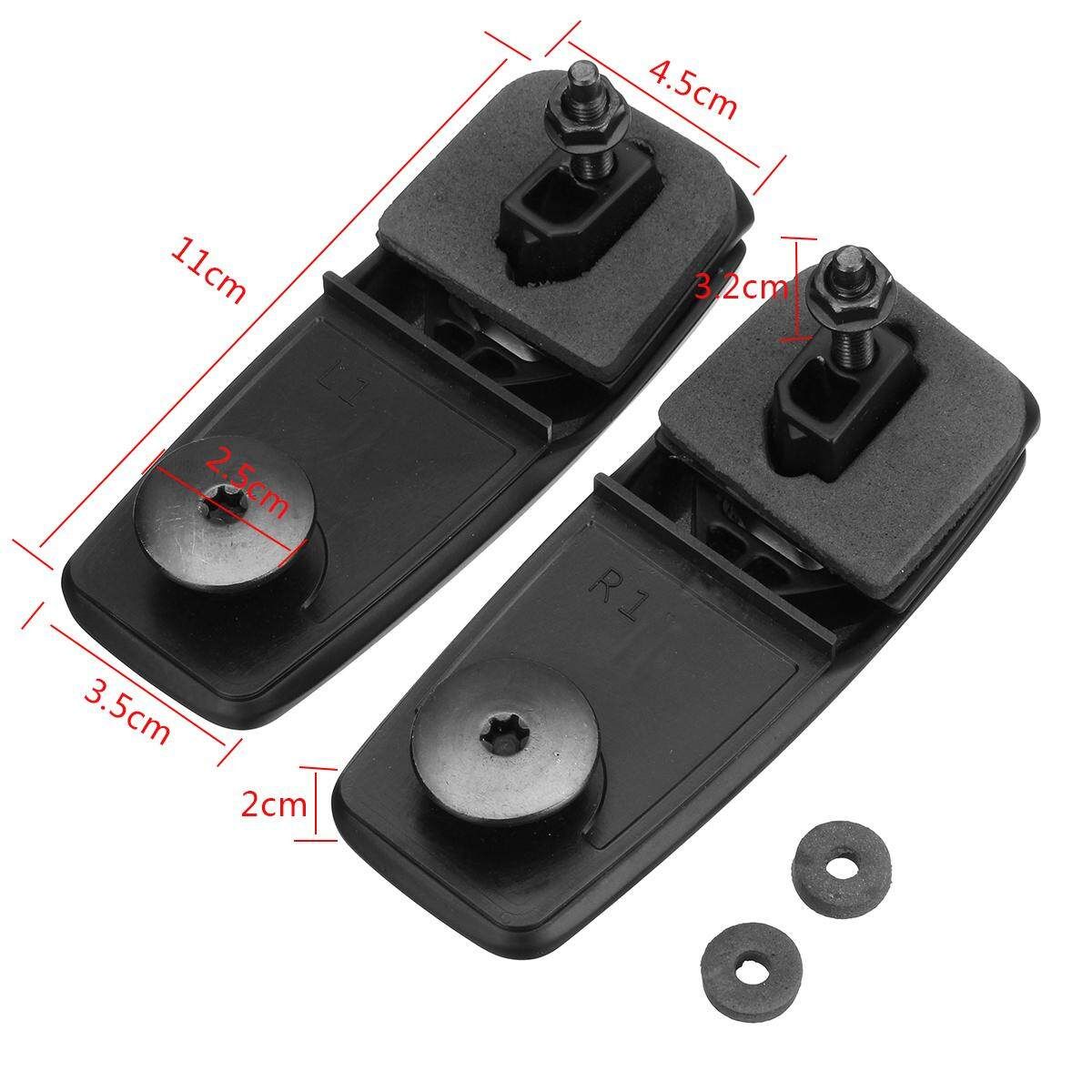 For 2008-2012 Ford Escape Mariner Rear Window Lift Gate Glass Hinge Kit Set