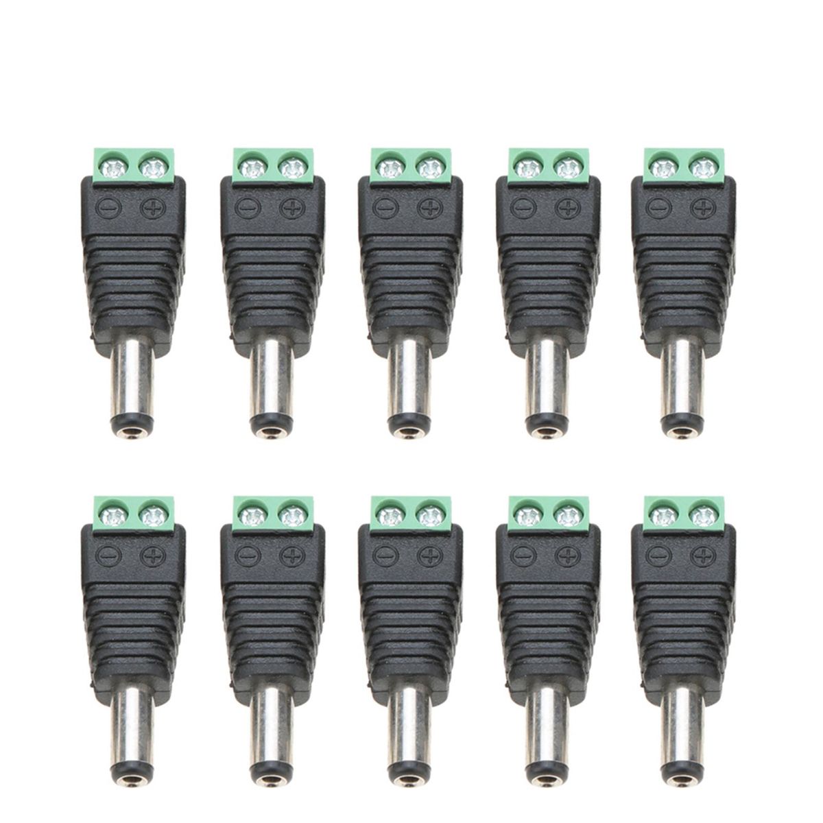 Power Adapter Male Connector Plug for LED Strip Light