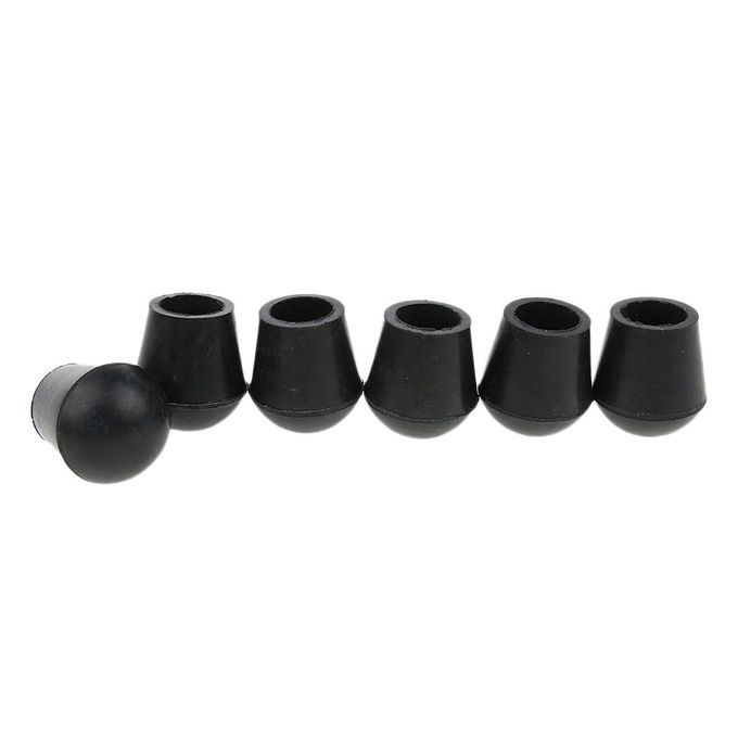 6pcs Foldable Stool Crutches Cane Walking Stick Chair Seat Black