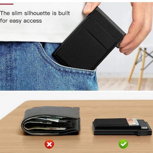 Automatic Pop Up Credit Atm Card Holder