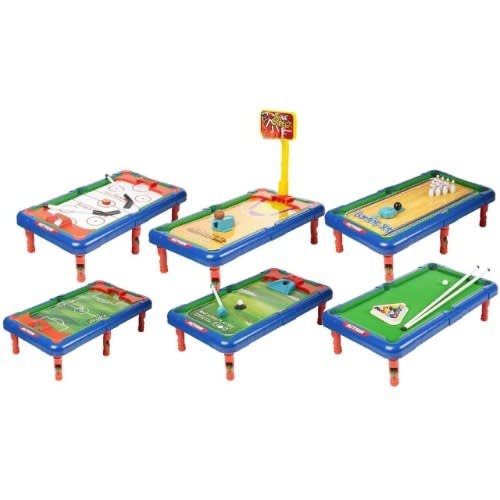 6 in 1 Action Table Game