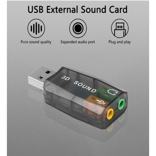 Usb Sound Card Virtual 5.1