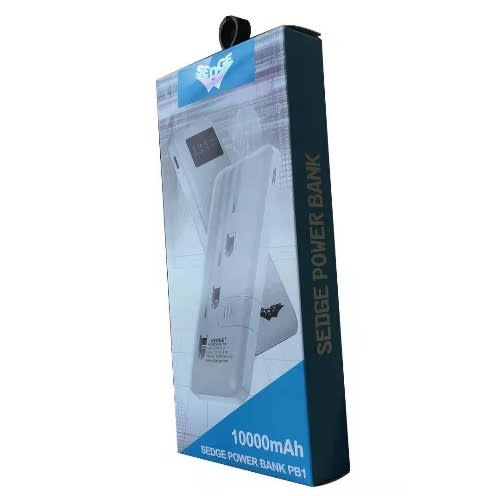 Sedge Power Bank - 10000mAh - White