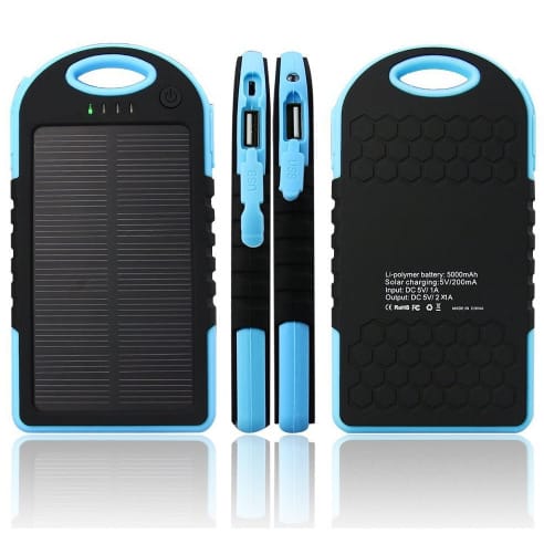 Solar Power Bank - 5,000mAh