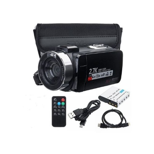 2.7k Camcorder With Remote Control