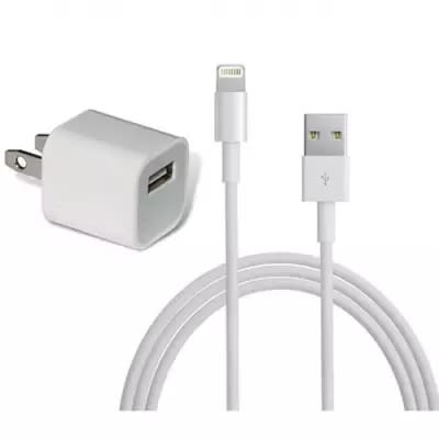 Charger For iPhone 5 & 6 - White