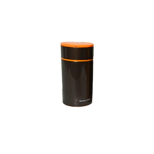 Food Flask With Partition - 1.4L - Black & Orange