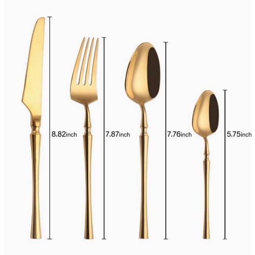 Mirror Polish Stainless Steel Cutlery Set  - 4Pieces