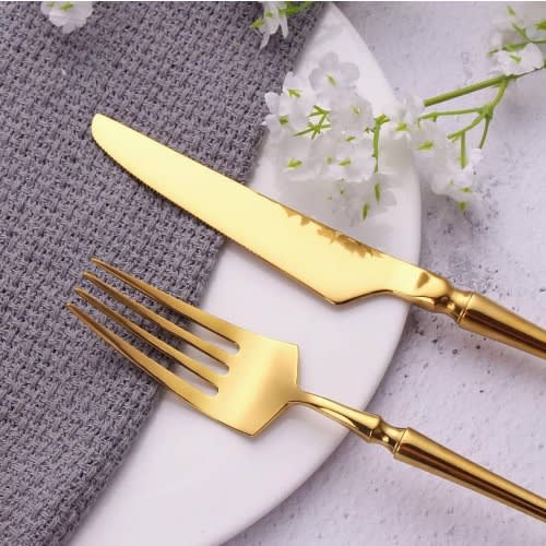 Mirror Polish Stainless Steel Cutlery Set  - 4Pieces