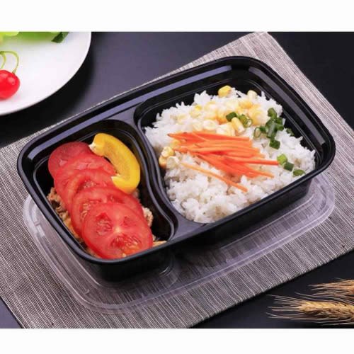 Microwave Containers 2 Compartment