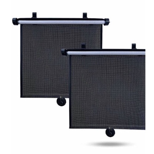 2 Pieces Sun Blind Automatic Retractable Sunshade For All Cars