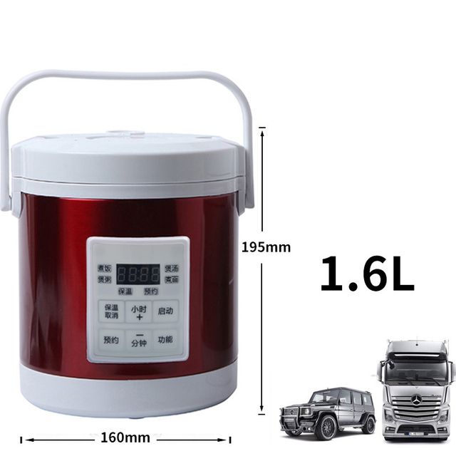 Rice Cooker Trucks Electric Steamer Warmer Heating Lunch Box