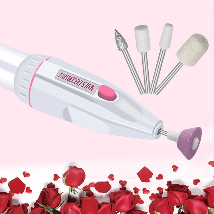 Electric Nail Drill Kit Manicure 5 Drill Grinding Burnishing