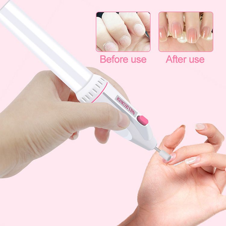 Electric Nail Drill Kit Manicure 5 Drill Grinding Burnishing