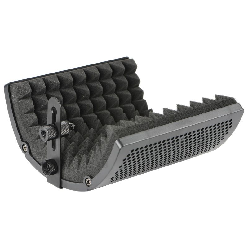 Lomeho Mini Microphone Windscreen Shield 3 Panels Foldable
